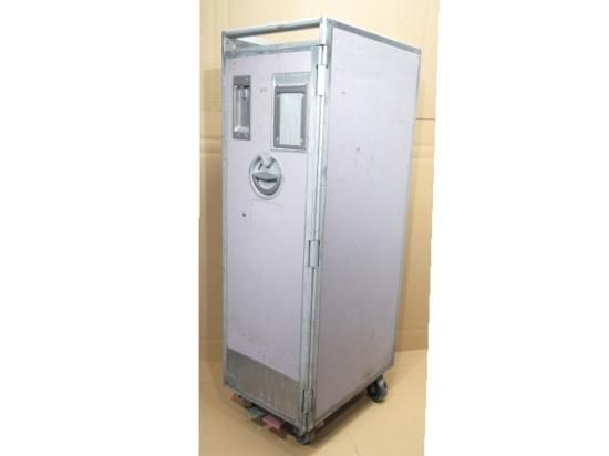航空部品】JAL ミールカート (淡藤色・ハーフサイズ) - 鉄道 航空部品】JAL ミールカート (淡藤色・ハーフサイズ) - 鉄道