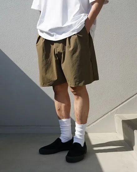 パンツ FAKIE STNCE Draw Cord Shorts BLK L FAKIE STANCE | フェイキースタンス | Draw Cord Short Pant