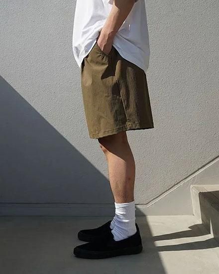 パンツ FAKIE STNCE Draw Cord Shorts BLK L FAKIE STANCE フェイキースタンス】Draw Cord Shorts ドロー