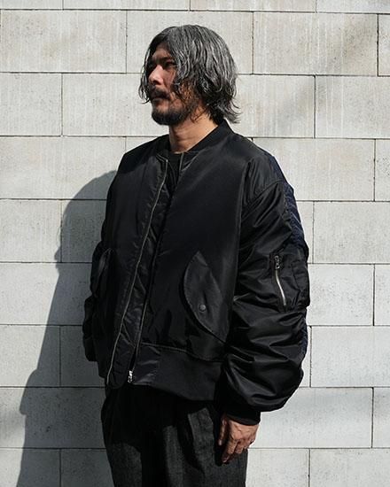 【れもん】STUMPSTAMP×FAKIESTANCE MA-1サイズL MA-1｜FAKIE STANCE