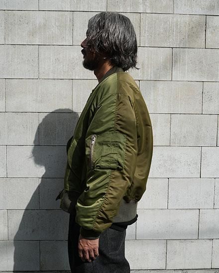 【れもん】STUMPSTAMP×FAKIESTANCE MA-1サイズL MA-1｜FAKIE STANCE