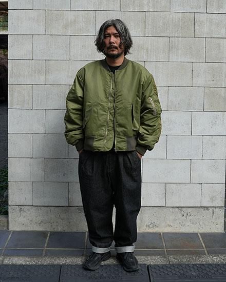 【れもん】STUMPSTAMP×FAKIESTANCE MA-1サイズL MA-1｜FAKIE STANCE