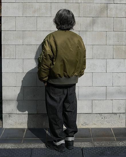 【れもん】STUMPSTAMP×FAKIESTANCE MA-1サイズL MA-1｜FAKIE STANCE