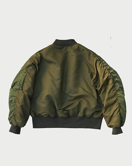 【れもん】STUMPSTAMP×FAKIESTANCE MA-1サイズL MA-1｜FAKIE STANCE