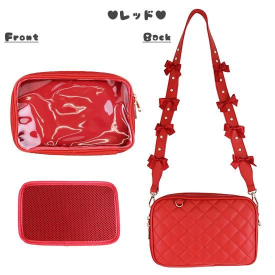 メニーリボンキルティングショルダーバッグ | お財布とバッグが