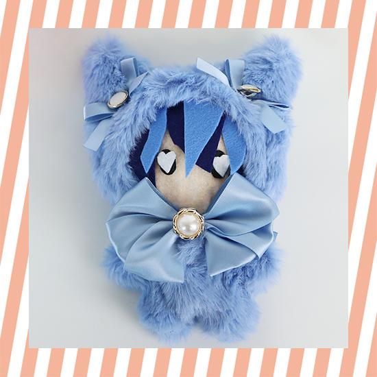 ねこみみ】ぬいぐるみコスチューム(ショルダーチェーン&バッグ