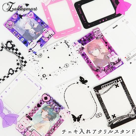 チェキ入れアクリルスタンド - 痛バッグ zakkamart(ザッカマート