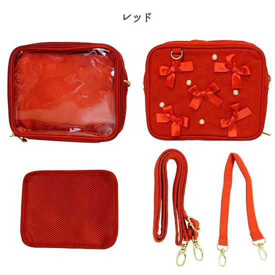 こん　手刺繍　ショルダーバッグ　通しマチ　濃紺　調整ベルト付き　【2/2】 kaban-club_01035