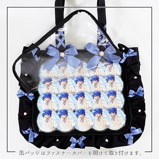 A4フリルデザイン痛バッグ用トートバッグ(Black Limited) | 甘め