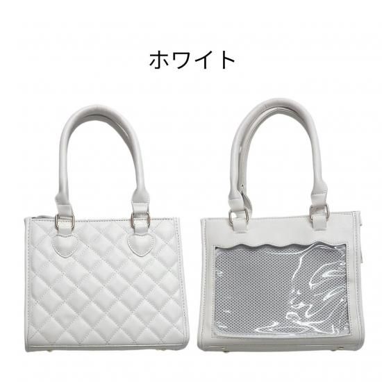 MARS　キルティングバッグ　Bag　高級感　刺繍　ハンドバッグ 2WAYデコレーションショルダーバッグ | キルティング風ステッチ