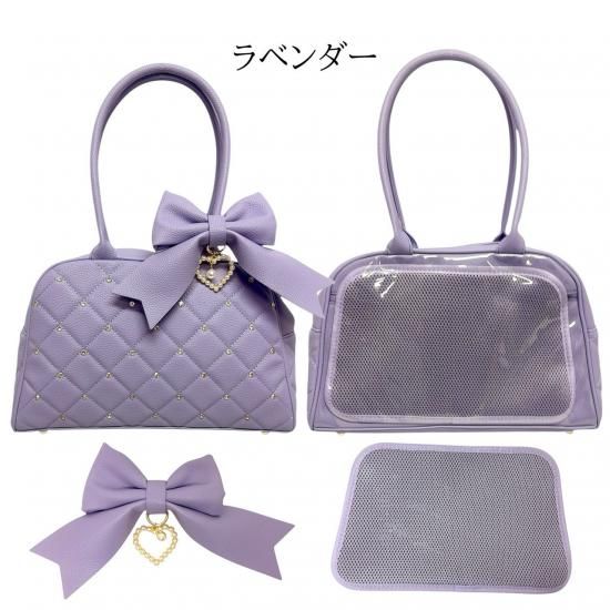 ビックリボンキルティングバッグ | 大人かわいいデザイン - 痛