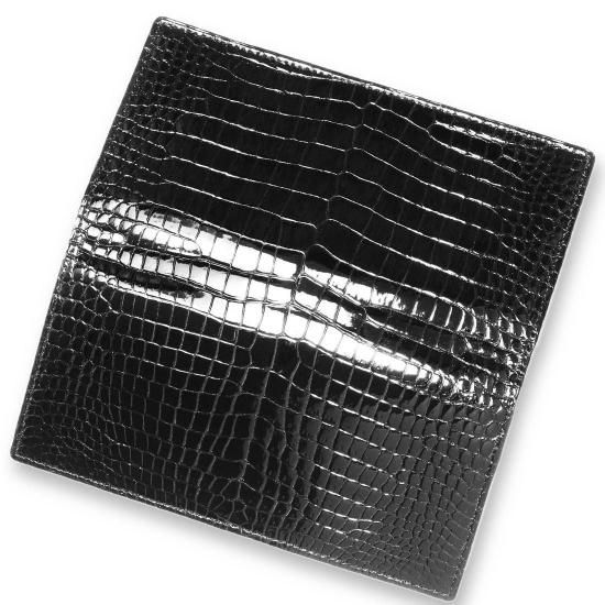 スモールクロコダイルシャイニング無双長財布小銭入れ有り