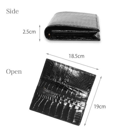 ★専用　クロコダイル 無双 長財布/札入れ・カード入れ 新同品 ブラウン 希少 クロコダイルロングウォレット7枚カード(無双)[M0818