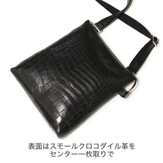 クロコダイル LB-3057 ハンドバッグ グレー  CROCODILE ショルダーバッグ