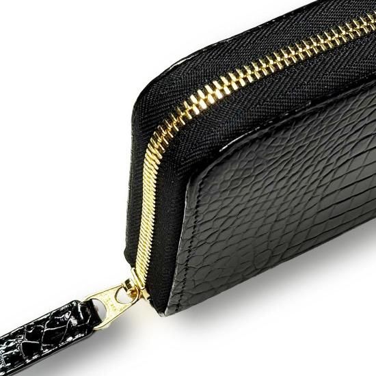 東京クロコダイル　長財布　ドミナンテ　シャイニング シャイニングスモールクロコの大容量ラウンド長財布の予約受付を