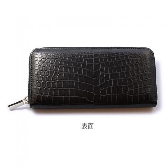 ナイルクロコダイルマットラウンドファスナー長財布(type2 ナイルクロコダイルマットラウンドファスナー長財布(type2