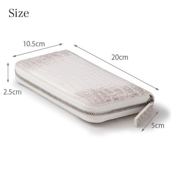 クロコダイルヒマラヤニロティカスラウンドファスナー長財布 | 東京