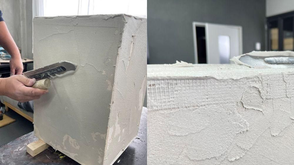 モルクラフト専用ベース施工