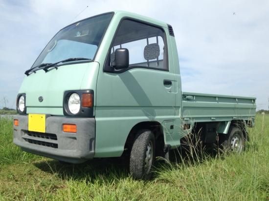 スバル サンバートラック V-KS4をミントシャーベットで刷毛塗全塗装! - 刷毛(ハケ)・ローラーで車をDIYで全塗装しよう!