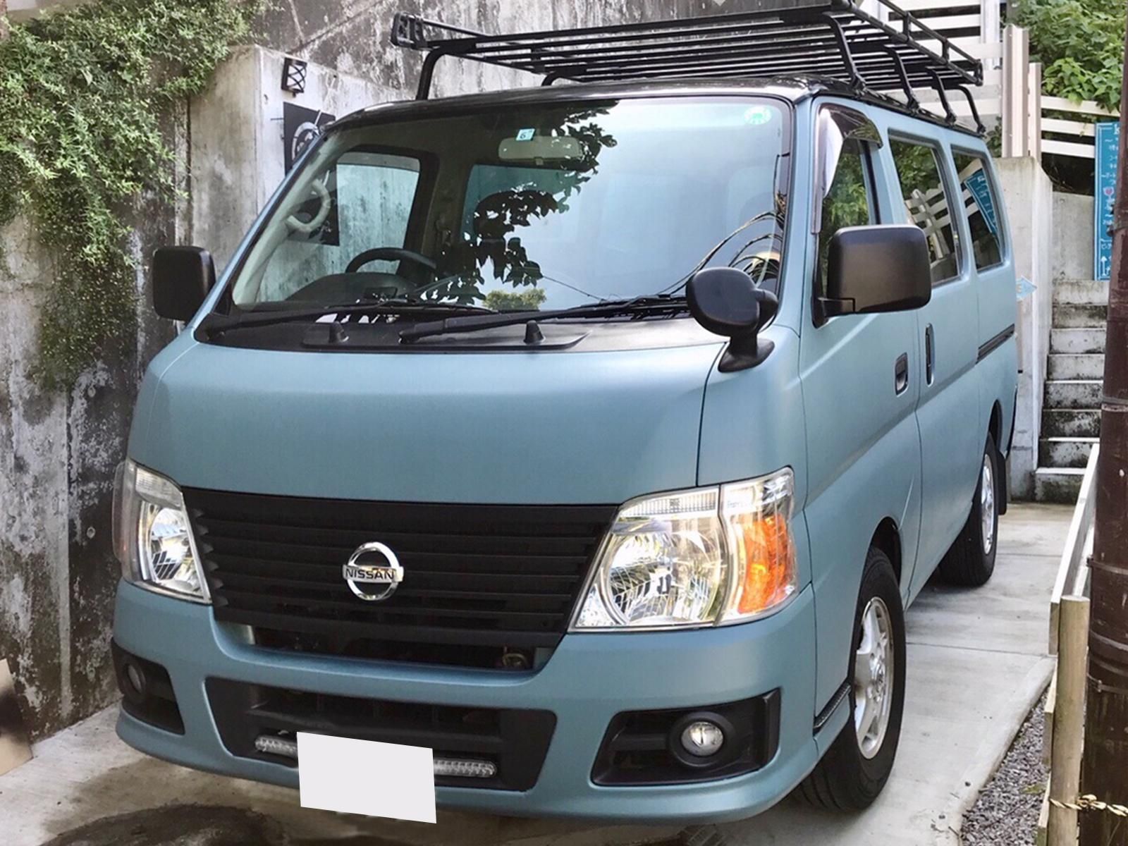日産 キャラバンをkurayaオールドブルーシーで刷毛塗り全塗装 刷毛 ハケ ローラーで車をdiyで全塗装しよう 日産 キャラバンをkurayaオールドブルーシーで刷毛塗り全塗装 刷毛 ハケ ローラーで車をdiyで全塗装しよう