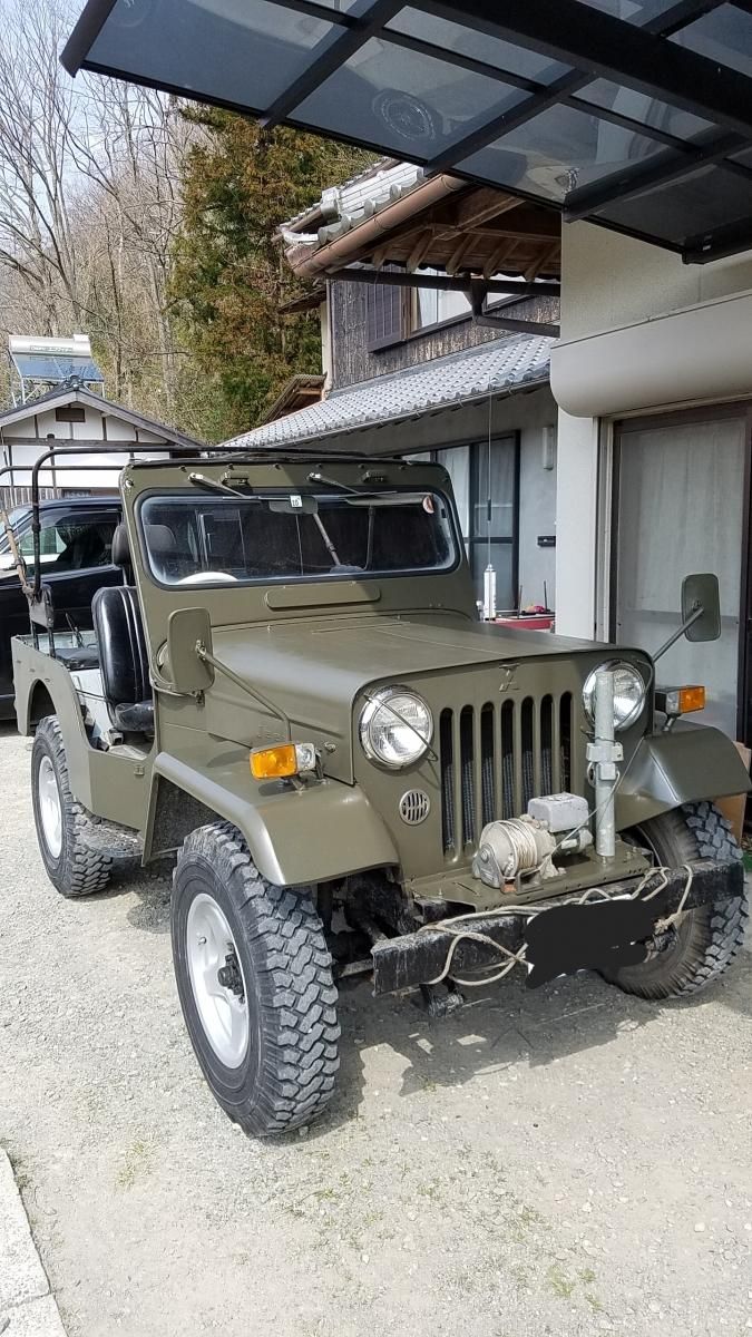 Jeepをオリーブドラブで刷毛塗り全塗装！ - 刷毛（ハケ