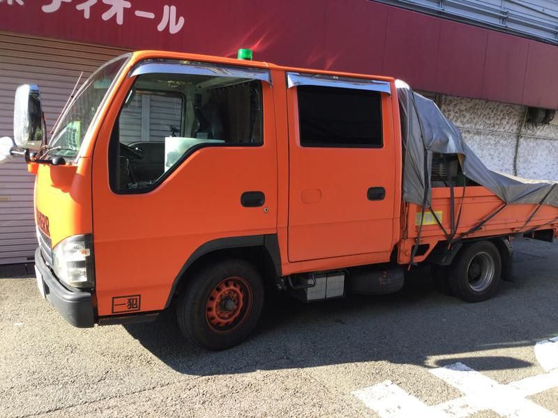 日産 アトラストラックをカスタムカラー ハニーキャロットで刷毛塗り全塗装 刷毛 ハケ ローラーで車をdiyで全塗装しよう