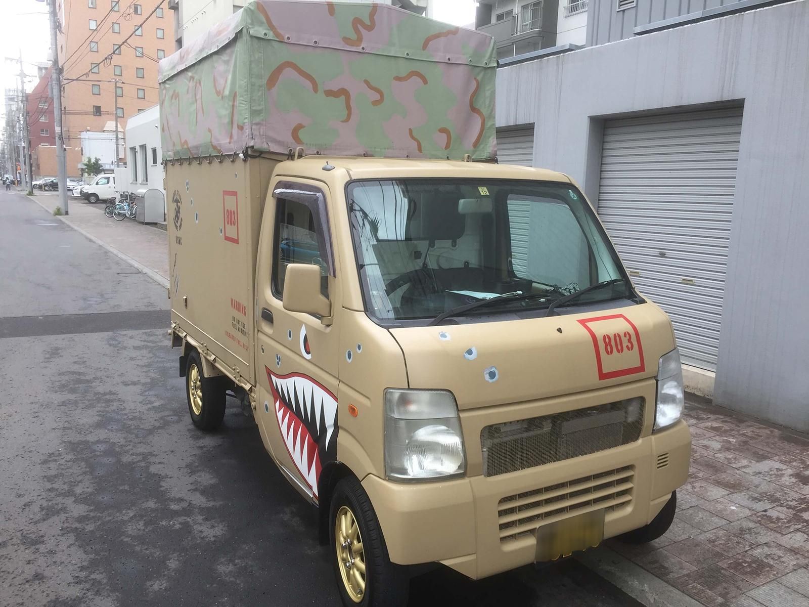 スズキ キャリイをビスケットで刷毛塗り全塗装 刷毛 ハケ ローラーで車をdiyで全塗装しよう スズキ キャリイをビスケットで刷毛塗り全塗装 刷毛 ハケ ローラーで車をdiyで全塗装しよう
