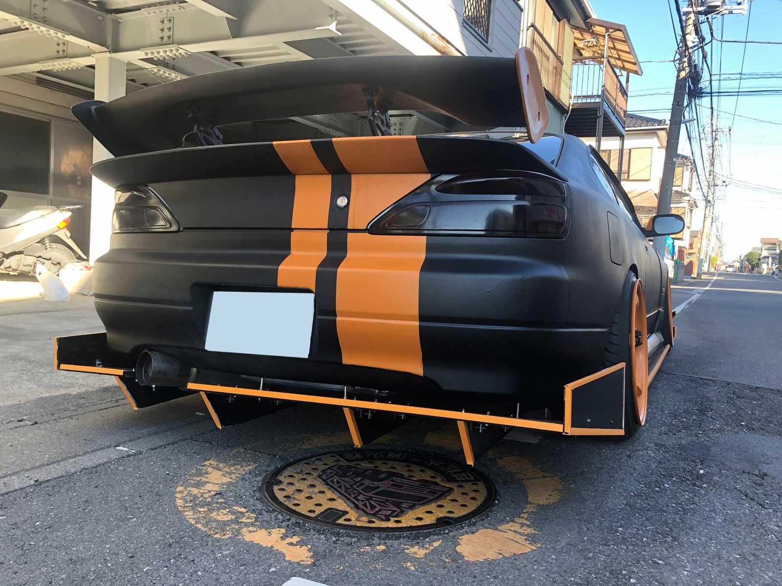 シルビアs15をマットブラックで刷毛塗り全塗装 刷毛 ハケ ローラーで車をdiyで全塗装しよう シルビアs15をマットブラックで刷毛塗り全塗装 刷毛 ハケ ローラーで車をdiyで全塗装しよう