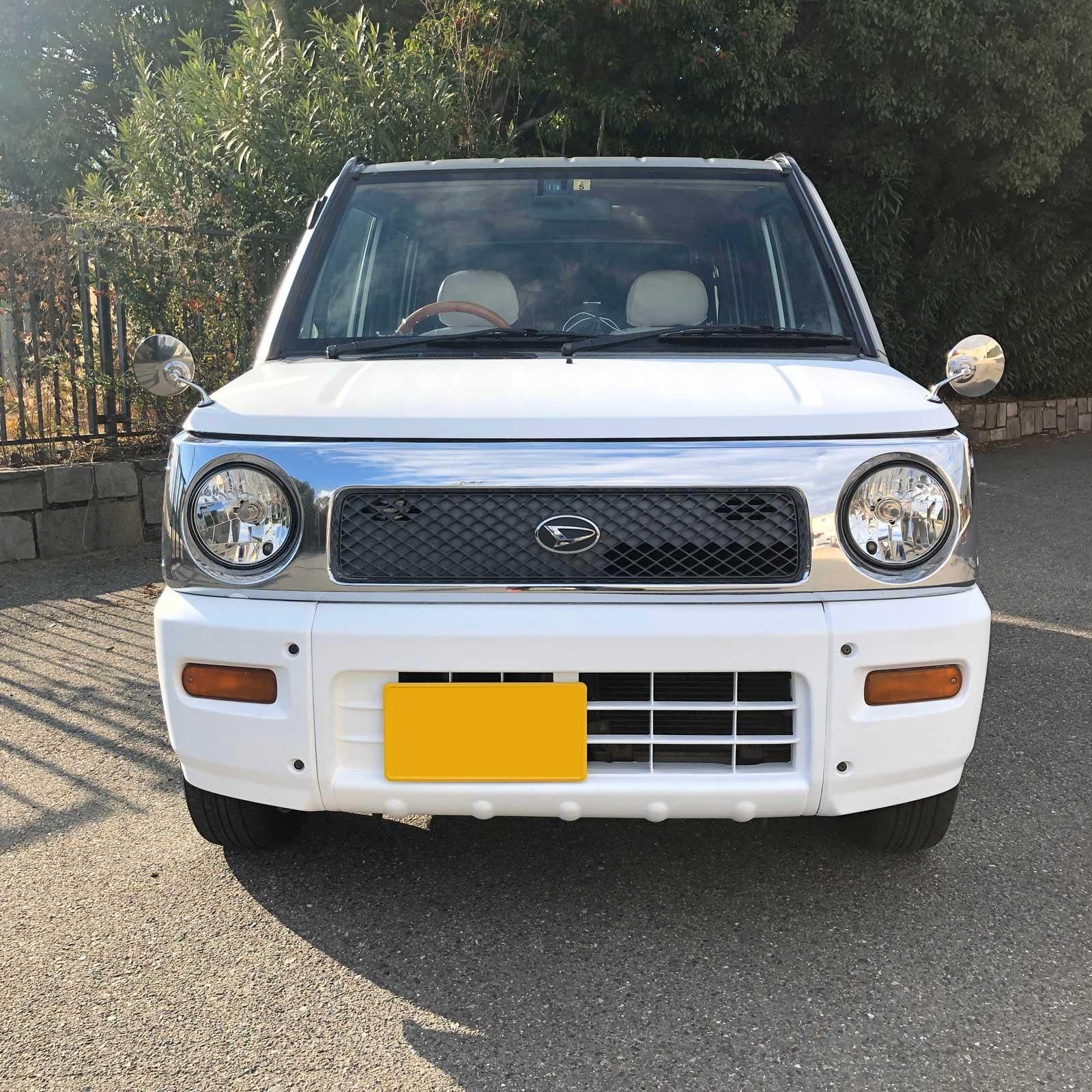 ダイハツ ネイキッドをフレンチグレーで刷毛塗り全塗装 - 刷毛（ハケ