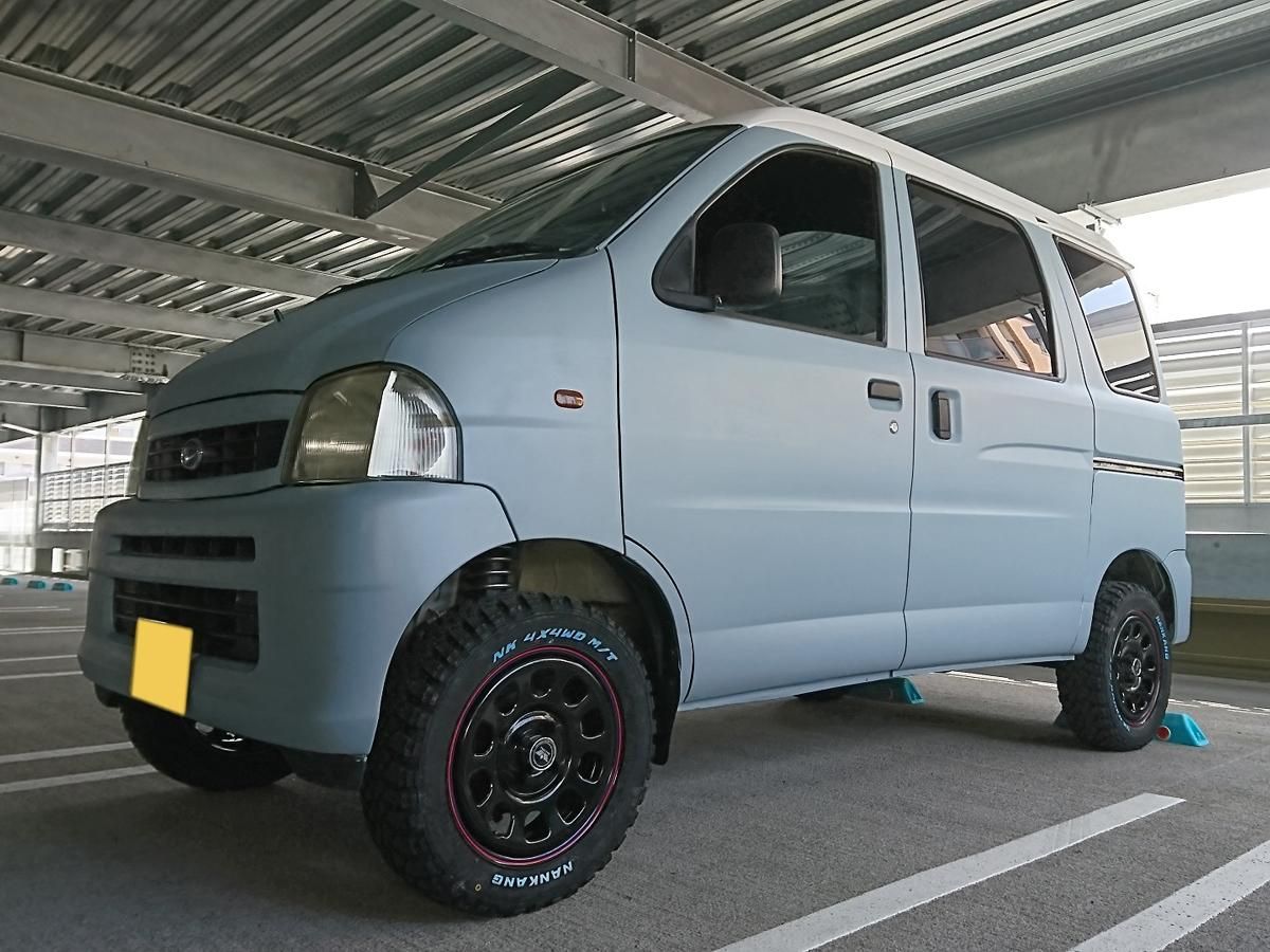 ダイハツ ハイゼットカーゴ S0vを世田谷ベースカラーで刷毛塗り全塗装 刷毛 ハケ ローラーで車をdiyで全塗装しよう