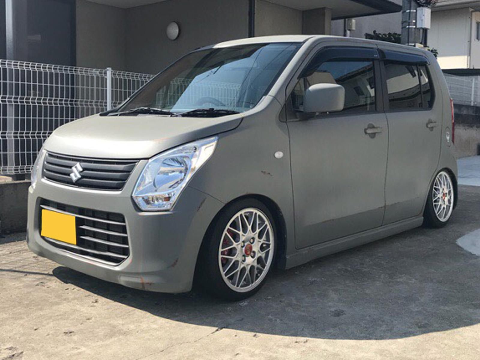 スズキ ワゴンrmh34sをフレンチグレーで刷毛塗り全塗装 刷毛 ハケ ローラーで車をdiyで全塗装しよう スズキ ワゴンrmh34sをフレンチグレーで刷毛塗り全塗装 刷毛 ハケ ローラーで車をdiyで全塗装しよう
