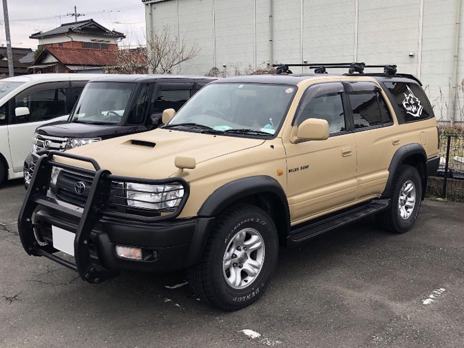 トヨタ ハイラックスサーフ185をビスケットで刷毛塗り全塗装 刷毛 ハケ ローラーで車をdiyで全塗装しよう トヨタ ハイラックスサーフ185をビスケットで刷毛塗り全塗装 刷毛 ハケ ローラーで車をdiyで全塗装しよう