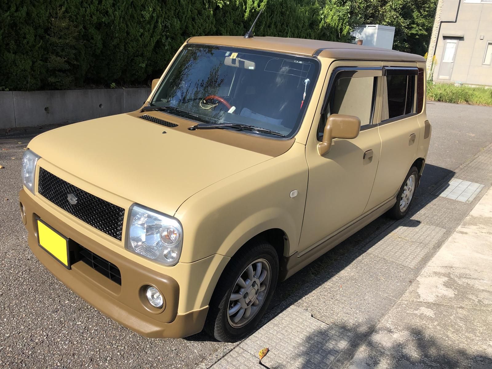 スズキ アルトラパンhe21sをビスケットで刷毛塗り全塗装 刷毛 ハケ ローラーで車をdiyで全塗装しよう スズキ アルトラパンhe21sをビスケットで刷毛塗り全塗装 刷毛 ハケ ローラーで車をdiyで全塗装しよう