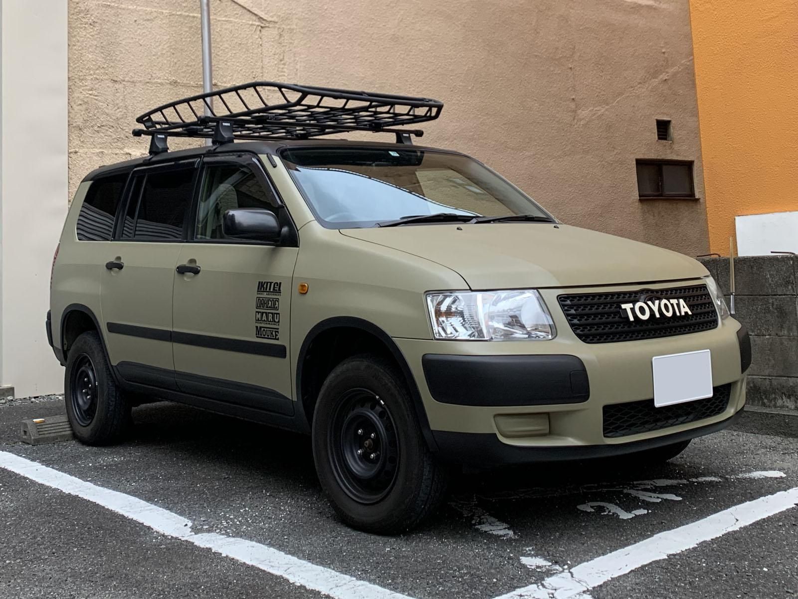 トヨタ サクシードをローデシアブラウンで刷毛塗り全塗装 刷毛 ハケ ローラーで車をdiyで全塗装しよう トヨタ サクシードをローデシアブラウンで刷毛塗り全塗装 刷毛 ハケ ローラーで車をdiyで全塗装しよう