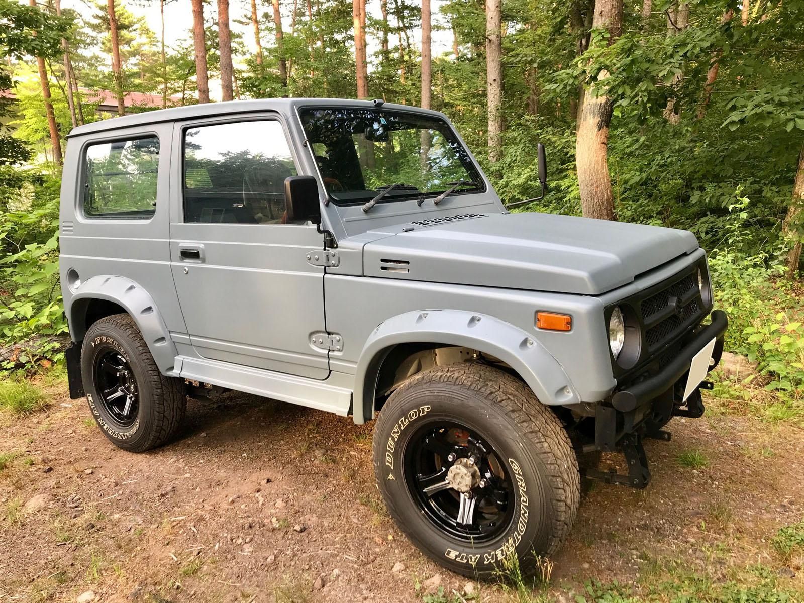 スズキ ジムニーシエラ をイーグルブルーグレーで刷毛塗り全塗装 刷毛 ハケ ローラーで車をdiyで全塗装しよう スズキ ジムニーシエラ をイーグルブルーグレーで刷毛塗り全塗装 刷毛 ハケ ローラーで車をdiyで全塗装しよう