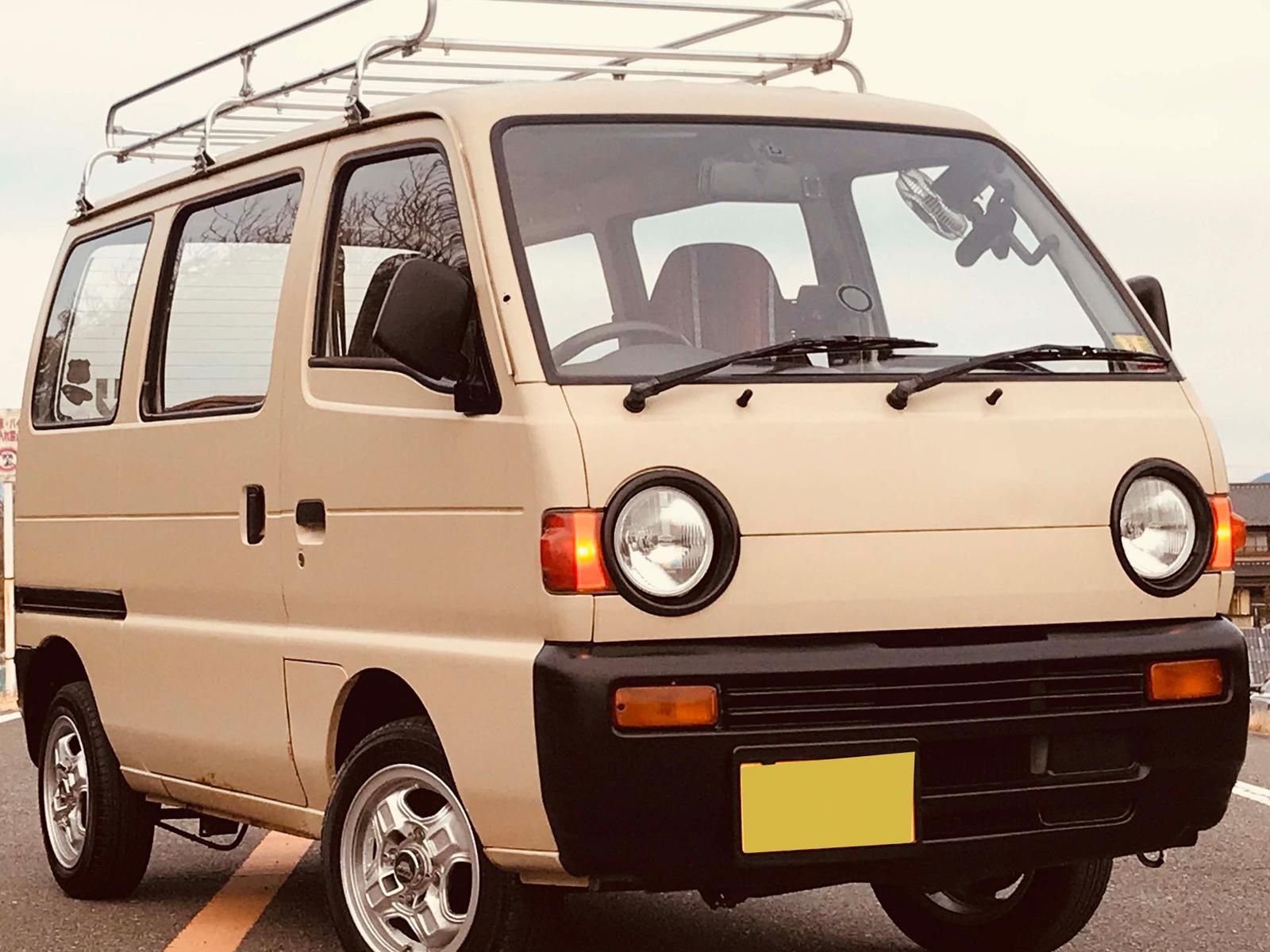 スズキ エブリイバンをミルクティーベージュで刷毛塗り全塗装 刷毛 ハケ ローラーで車をdiyで全塗装しよう スズキ エブリイバンをミルクティーベージュで刷毛塗り全塗装 刷毛 ハケ ローラーで車をdiyで全塗装しよう