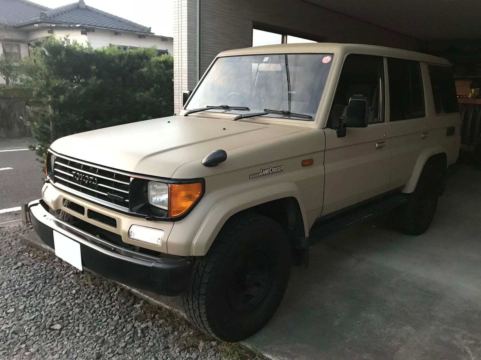トヨタ ランクルプラド78をローデシアブラウンで刷毛塗り全塗装 刷毛 ハケ ローラーで車をdiyで全塗装しよう トヨタ ランクルプラド78をローデシアブラウンで刷毛塗り全塗装 刷毛 ハケ ローラーで車をdiyで全塗装しよう
