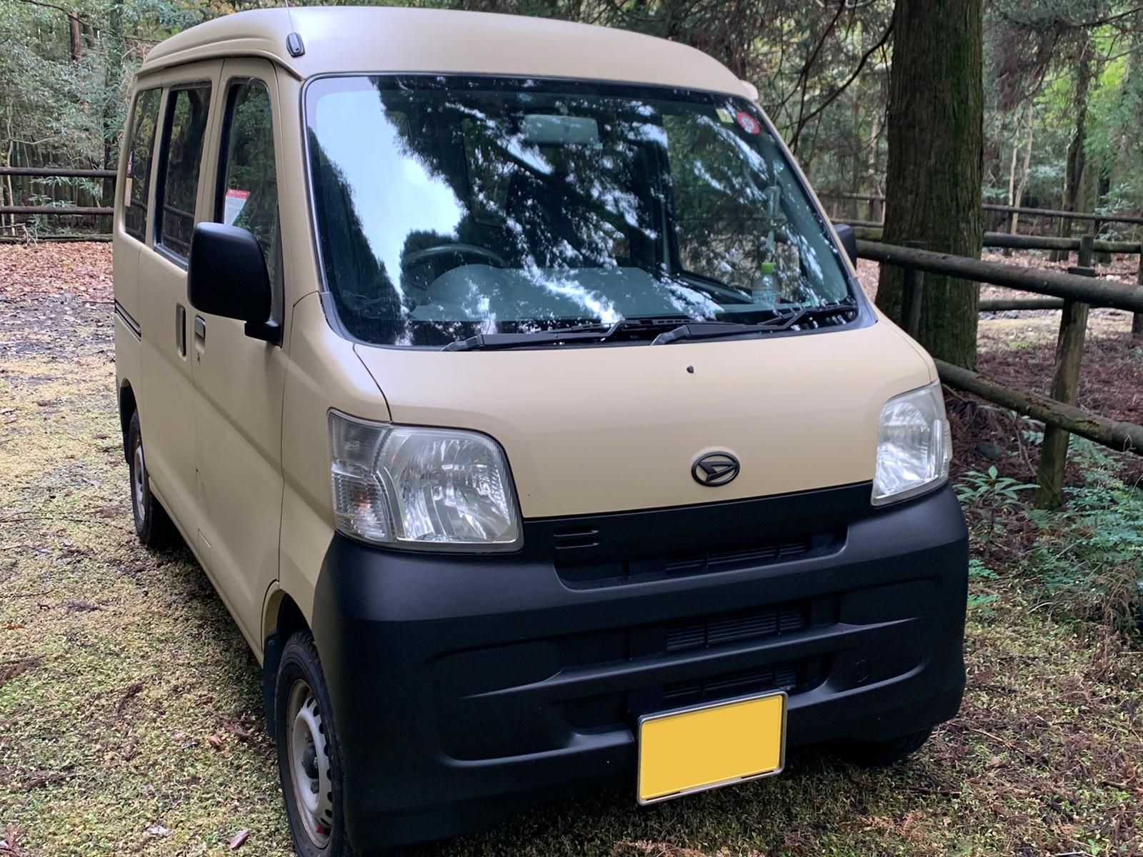 ダイハツ ハイゼットカーゴをビスケットで刷毛塗り全塗装 刷毛 ハケ ローラーで車をdiyで全塗装しよう