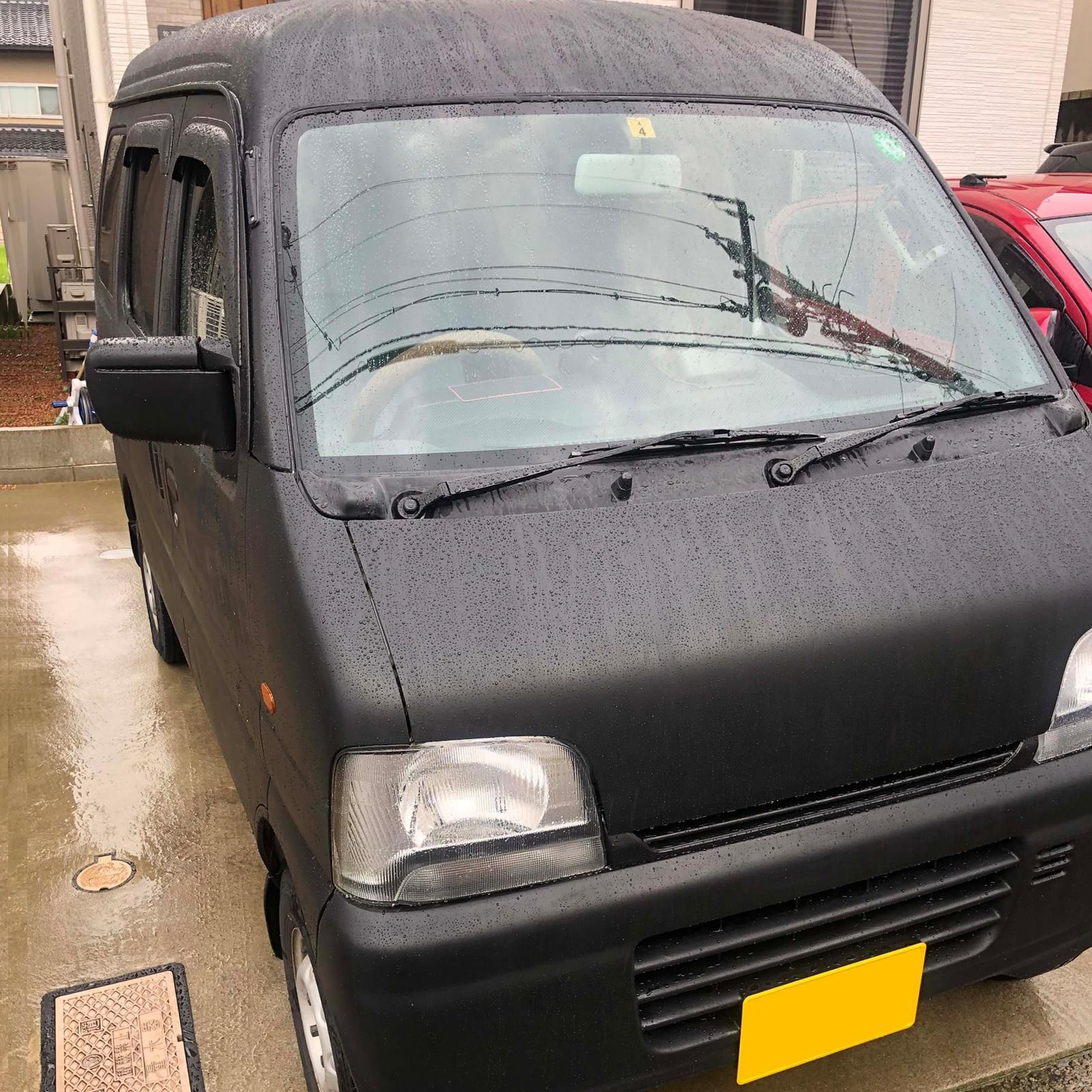 スズキ エブリイバンをオリーブドラブで刷毛塗り全塗装 刷毛 ハケ ローラーで車をdiyで全塗装しよう