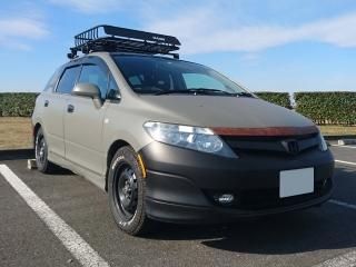 ホンダ エアウェイブをフレンチグレーで全塗装！