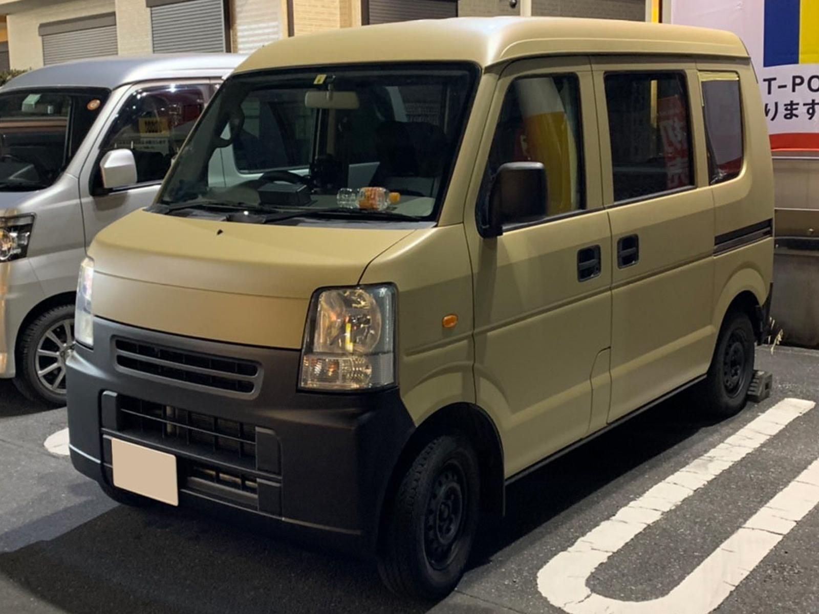 スズキ エブリイをビスケットで刷毛塗り全塗装 刷毛 ハケ ローラーで車をdiyで全塗装しよう