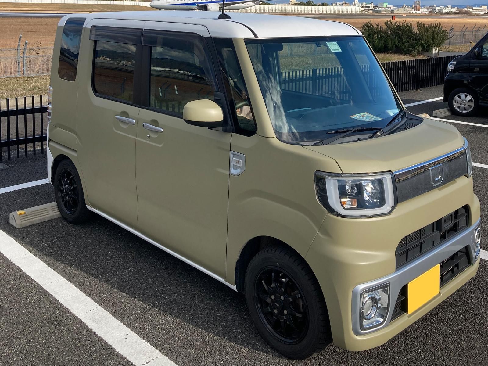 ダイハツ ウェイクをローデシアブラウンで刷毛塗り全塗装 刷毛 ハケ ローラーで車をdiyで全塗装しよう ダイハツ ウェイクをローデシアブラウンで刷毛塗り全塗装 刷毛 ハケ ローラーで車をdiyで全塗装しよう
