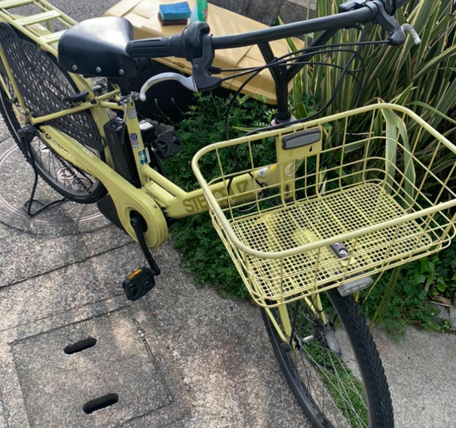 ブリヂストン ステップクルーズをグリーンソイビーンズで刷毛塗り全塗装！ - 　刷毛（ハケ）・ローラーで車をDIYで全塗装しよう！