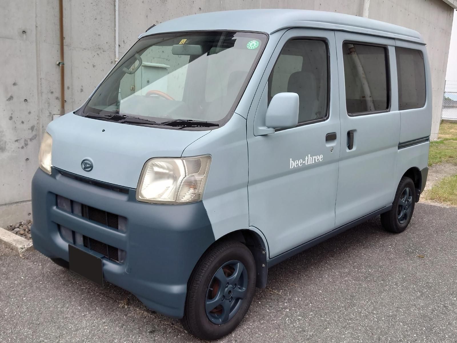 ダイハツ ハイゼットカーゴを世田谷ベースカラーで刷毛塗り全塗装！