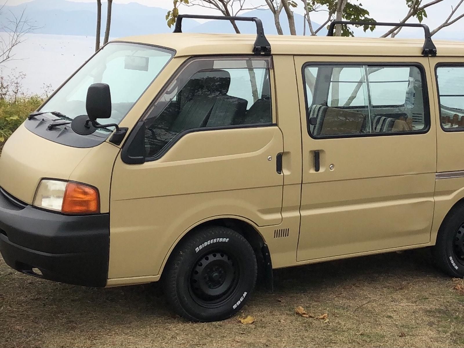 マツダ ボンゴをビスケットで刷毛塗り全塗装 刷毛 ハケ ローラーで車をdiyで全塗装しよう