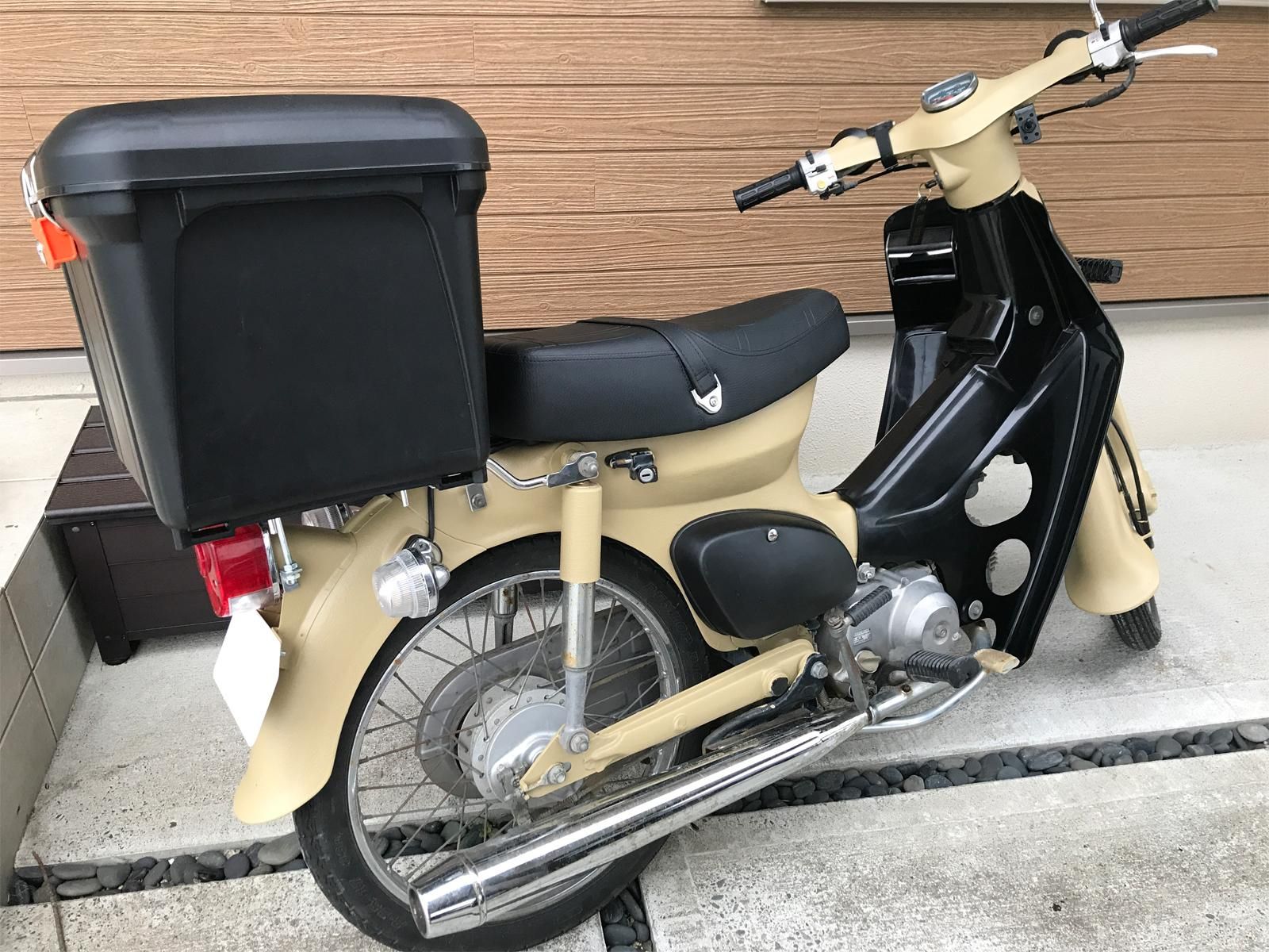 ホンダ スーパーカブC50 フルレストア＆行灯カブ風カスタム