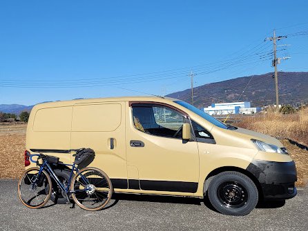 日産 NV200バネットをビスケットで刷毛塗り全塗装！ - 刷毛（ハケ