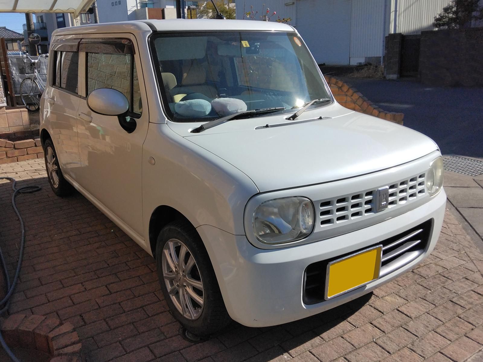 新車取外し品】Lapin フロントグリル ミルクティーベージュ