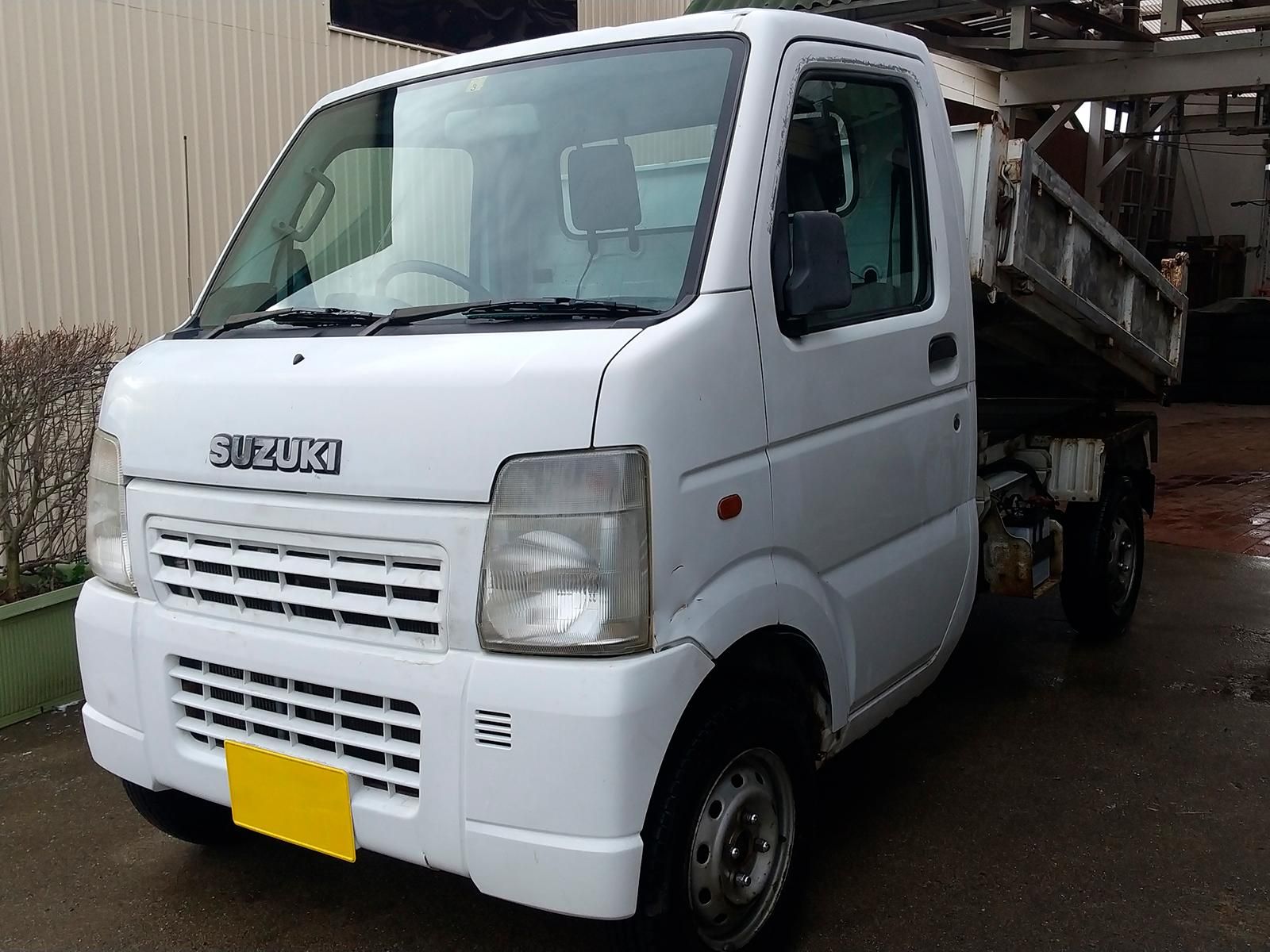 白いキャリイを自分でオールペン 錆風に仕上げてヤレたこだわりの軽