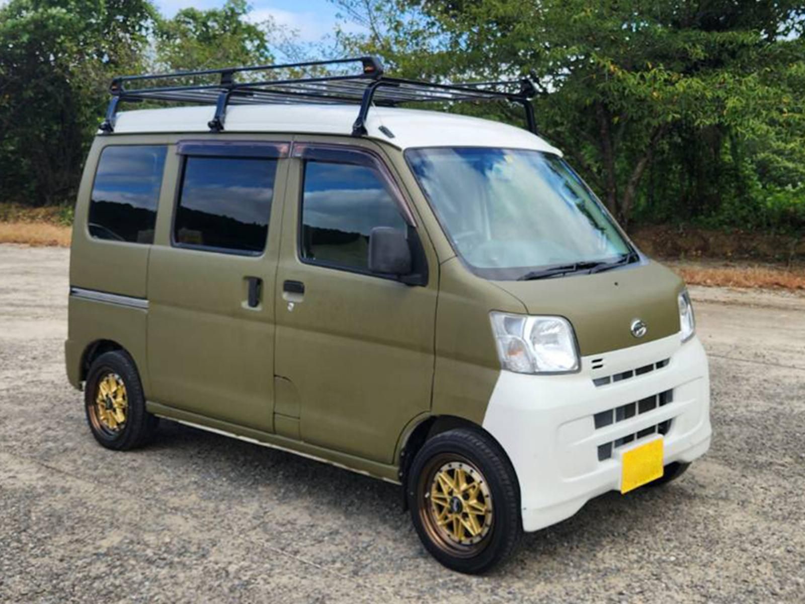 ハイゼットカーゴを自分で塗り替えおしゃれでかっこいい一台に仕上げた